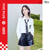 FIVE PLUS2022新款女春装泡泡玛特联名白衬衫女宽松学院领带衬衣2WN1010170 商品缩略图4