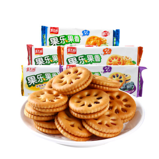 果乐果香青柠果酱味夹心饼【205g】 商品图1