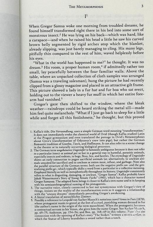 【中商原版】变形记 英文原版 The Metamorphosis Franz Kafka 商品图4