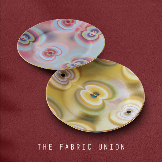 THE FABRIC UNION「Lichtung林中空地」系列 印花陶瓷餐盘礼盒 商品图2