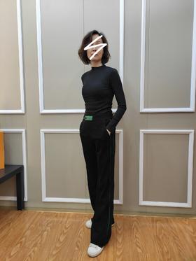 女直筒绒裤208001