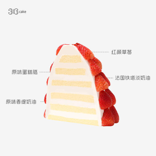 【新年款】奶油草莓塔，可选1.5磅（q） 商品图2