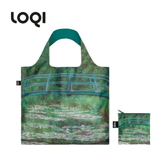 德国LOQI 博物馆系列 经典画作合集 万用环保袋 再生环保材料 单肩可折叠 旅行大容量 防泼水 超轻50g可承重40斤 商品图1