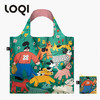 德国LOQI x Millecent 艺术系列 万用环保袋 全新再生环保材料 单肩可折叠 旅行大容量 防泼水 超轻50g可承重40斤 香蕉 遛狗 商品缩略图1