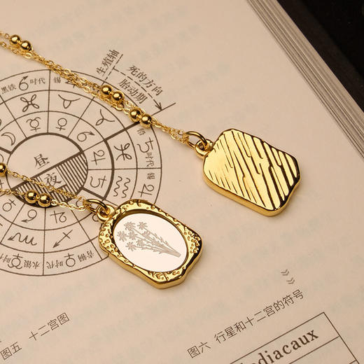 神谕之花｜十二星座魔镜吊坠项链 商品图2