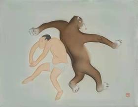 贺祖斌 | 《隐身》40cm×50cm