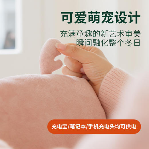 【家用电器】-USB多功能保暖取暖电热毯可水洗 商品图3