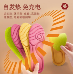 纳米基因发热恒温鞋垫