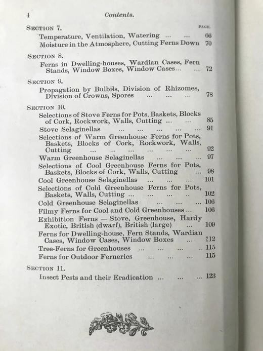 约19世纪后期 蕨类植物与文化 数十幅版画插图 漆布精装32开 商品图4