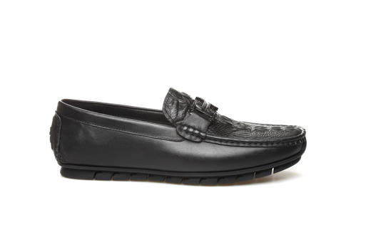 豪麟名鞋奥莱迪嘉男装牛皮革商务皮鞋DJMMO21MS201黑色  原价1660元 商品图1