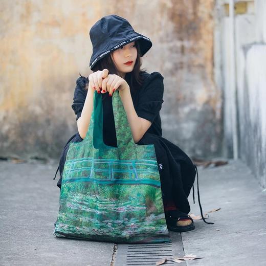 德国LOQI 博物馆系列 经典画作合集 万用环保袋 再生环保材料 单肩可折叠 旅行大容量 防泼水 超轻50g可承重40斤 商品图4