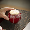 「郎红茶叶罐」小号陶瓷密封储物罐 中式便携家用存茶罐茶仓 功夫茶具 商品缩略图1