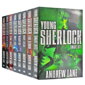 少年福尔摩斯8册 英文原版 Young Sherlock Holmes 逻辑推理 青少年章节桥梁书 安德鲁莱恩
