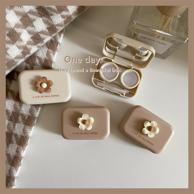 隐形眼镜盒/像鱼B49花朵