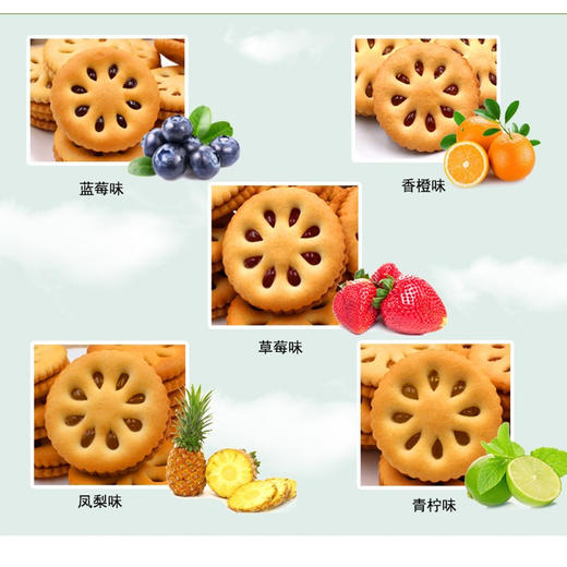 果乐果香青柠果酱味夹心饼【205g】 商品图2