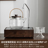 「胡桃木电陶炉煮茶器」自动断电家用养生蒸煮玻璃烧水壶 小型茶炉套装 商品缩略图6