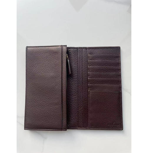 ARMANI 阿玛尼 票夹 棕色 YGM818 YH061 80019 商品图1