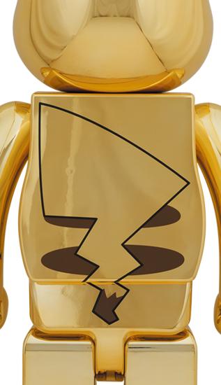 收藏系列 Be@rbrick 1000%系列 金色皮卡丘 商品图4