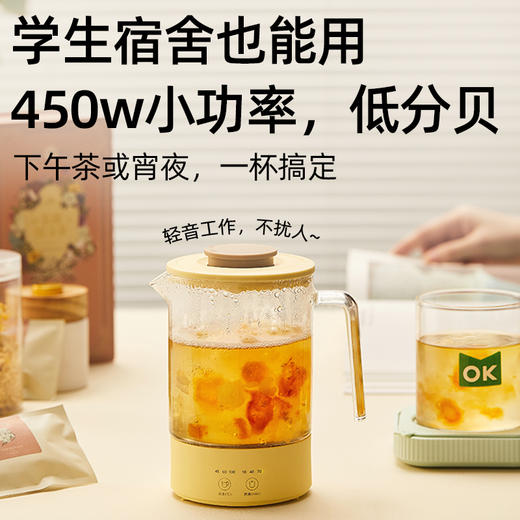 Mokkom磨客多功能养生杯 500ml容量 迷你便携式烧水杯 商品图5