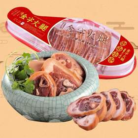 非遗传承 老字号品牌 | 金字 肉掌门蹄片礼盒998g[福利品]