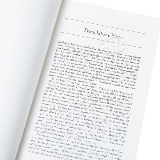 【中商原版】变形记 英文原版 The Metamorphosis Franz Kafka 商品图3