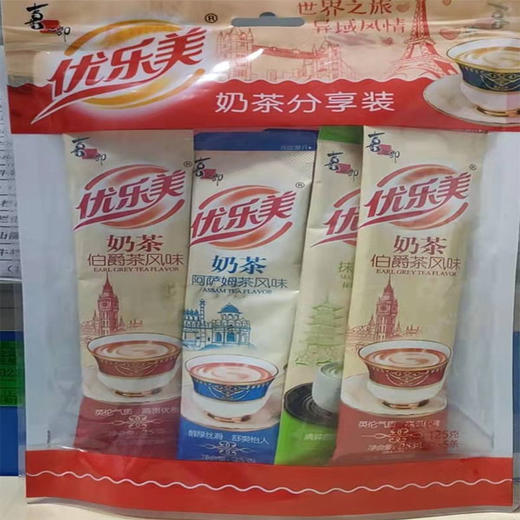 【6.9元/袋】喜之郎优乐美奶茶分享装25g*5条/优乐咖啡花式轻享装108g 商品图0