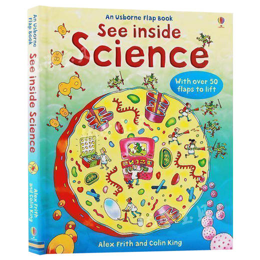 尤斯伯恩看里面系列 科学 英文原版 See Inside Science 英文版儿童科普百科 翻翻书 精装纸板书 进口原版英语书籍 Usborne 商品图0