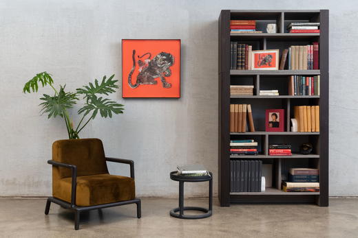 两只老虎丨侯炜国新年生肖数码版画（限量款签名带版号） 商品图4