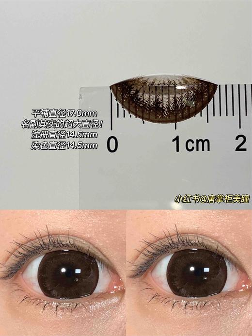 【年抛】大萝莉棕 sheepcon | 大直径14.5 着色14.4 | 【同品牌多副更划算,选款色板在详情页】 商品图1