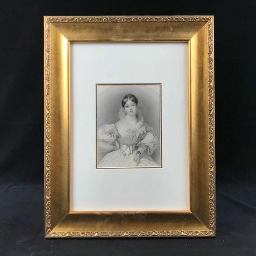 1840年代艺术杰作钢版画复古装裱 5款可选 （44*34cm） 商品图2