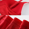 金三塔红色内衣套装 │ 双层桑蚕丝里料，简约设计永不过时，舒适过大年 商品缩略图4