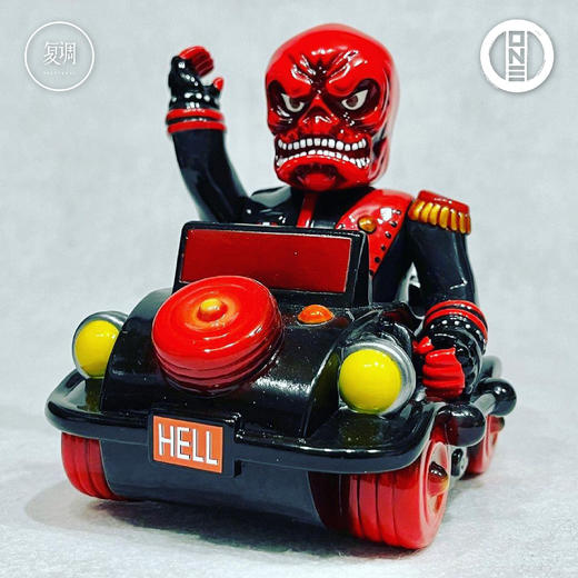 现货 壹工坊 暴走红魔鬼 潮流玩具 商品图0