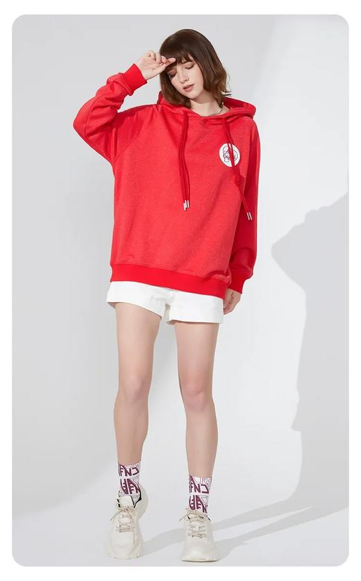 贺岁虎长款兜帽卫衣 男女同款 商品图4