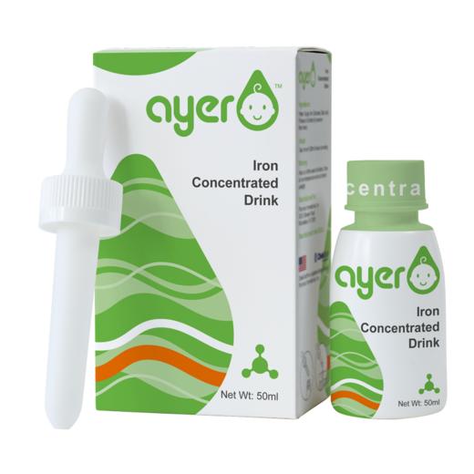 Ayer艾儿进口甘氨酸亚铁 液体铁 50ml 商品图0