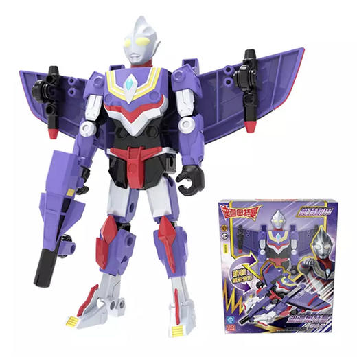 【机甲系列】灵动创想正版奥特曼公仔  奥特机甲 双重形态 自由切换 商品图1