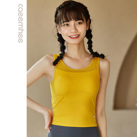 卡益裸感背心KL03730可插胸垫