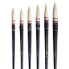 清仓-244号 中盛画材 Y401黑杆手札羊毛圆头画笔 水粉画笔油画笔丙烯笔 商品缩略图4