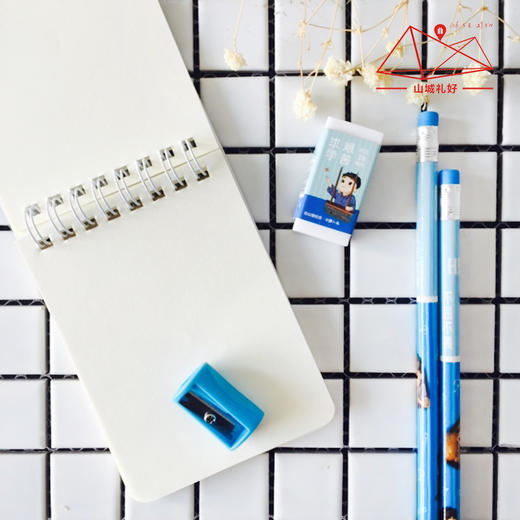 山城礼好白公馆文具套装/卡通/重庆原创伴手礼/旅游纪念品 商品图4