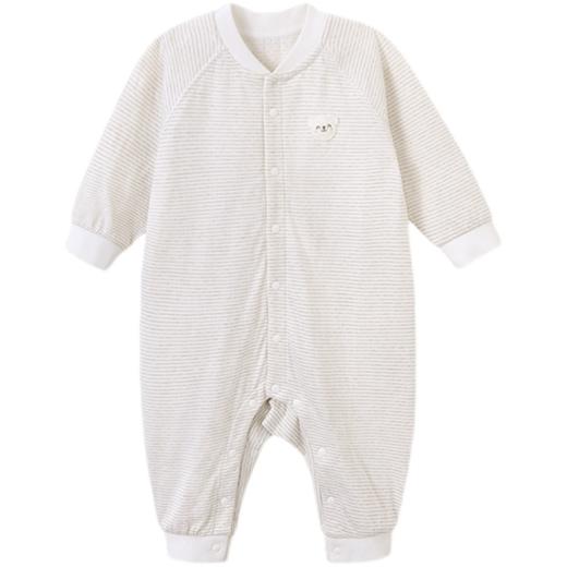 英氏有机棉内衣男女新生儿爬服连体衣YLAAJ02006A YLHAJ02006A 商品图4