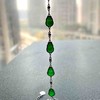 冰种阳绿辣色翡翠葫芦手链18k白金镶嵌 商品缩略图9
