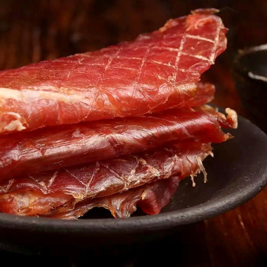 广进祥高梁肉猪里脊肉温州特产小吃即食猪肉干肉脯零食408g礼盒 商品图2
