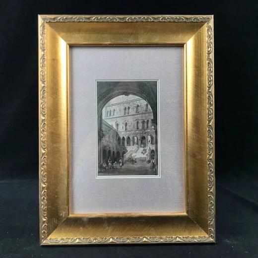 1840年代艺术杰作钢版画复古装裱  11款可选 带装裱（39*30cm）C系列 商品图1