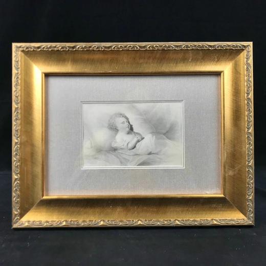 1840年代艺术杰作钢版画复古装裱  11款可选 带装裱（39*30cm）C系列 商品图3