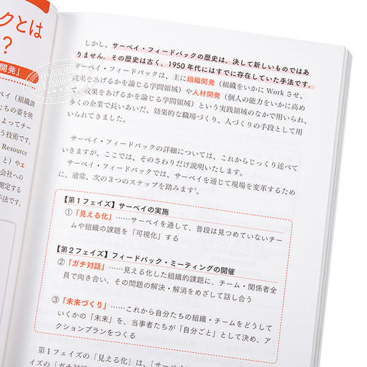 【中商原版】反馈管理 麻省理工学院广受欢迎的管理课 日文原版 サーベイフィードバック入門 商品图3