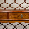红木活扇带屉双层架格（一对） 商品缩略图2