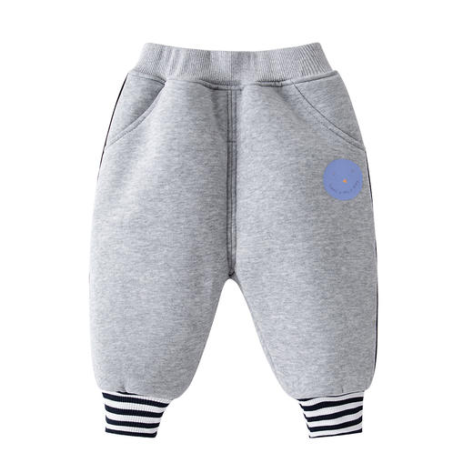 【柔软舒适 御寒保暖】宝宝冬款A类夹棉裤子儿童冬季加厚长裤男童秋冬外出保暖长裤潮 商品图4