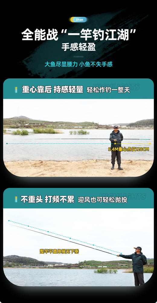 汉鼎鱼竿渔具用品 商品图1
