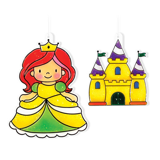 韩国AMOS免烤玻璃胶画圣诞DIY儿童益智手工制作女玩具礼物颜料 商品图4