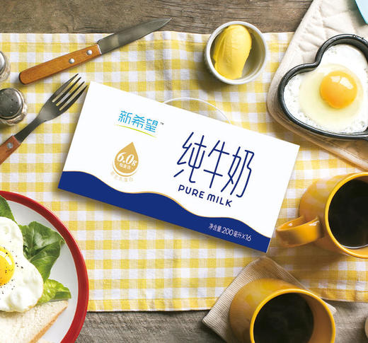 （会员抽奖专用）【官方补贴】【新希望】苗条砖纯牛奶 商品图1