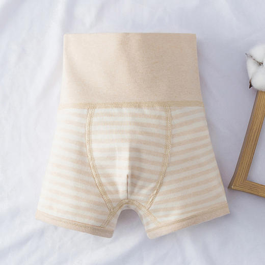 【A类品质】儿童护肚内裤彩棉高腰平角裤男童女童可穿 商品图6